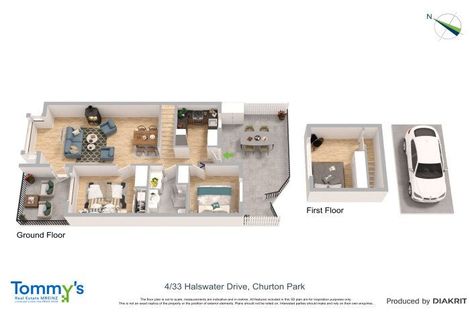 Photo of property in The Triangle, 4/33 Halswater Drive, Churton Park, Wellington, 6037