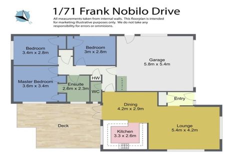 Photo of property in 1/71 Frank Nobilo Drive, Golflands, Auckland, 2013