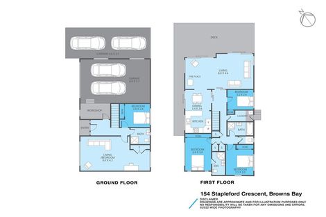 Photo of property in 154 Stapleford Crescent, Browns Bay, Auckland, 0630