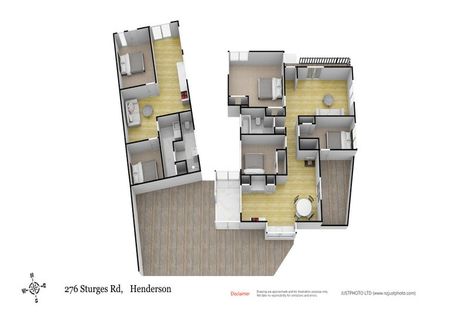 Photo of property in 276 Sturges Road, Henderson, Auckland, 0612