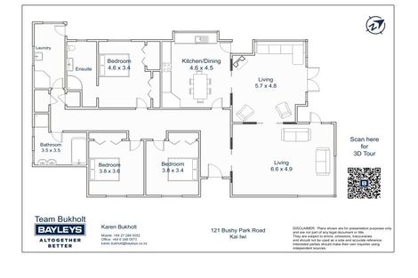 Photo of property in 121 Bushy Park Road, Kai Iwi, Whanganui, 4574