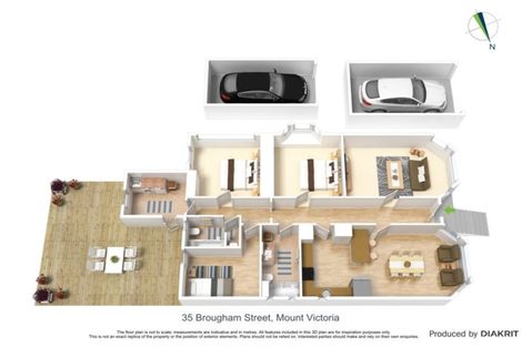 Photo of property in 35 Brougham Street, Mount Victoria, Wellington, 6011