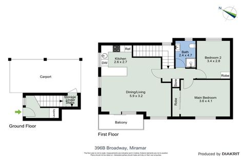 Photo of property in 396b Broadway, Miramar, Wellington, 6022