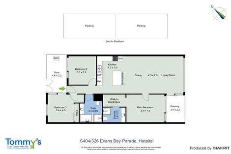 Photo of property in Patent 326 Apartments, 404s/326 Evans Bay Parade, Hataitai, Wellington, 6021