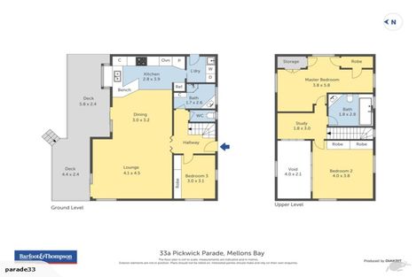 Photo of property in 1/33a Pickwick Parade, Mellons Bay, Auckland, 2014