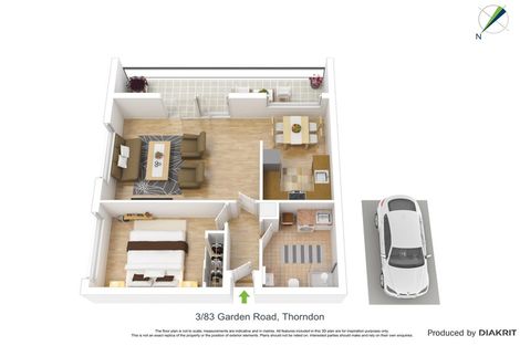 Photo of property in 83 Garden Road, Northland, Wellington, 6012