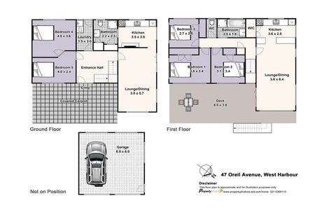 Photo of property in 47 Oreil Avenue, West Harbour, Auckland, 0618