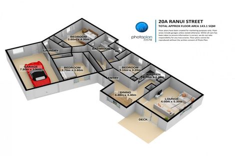 Photo of property in 20a Ranui Street, Dinsdale, Hamilton, 3204