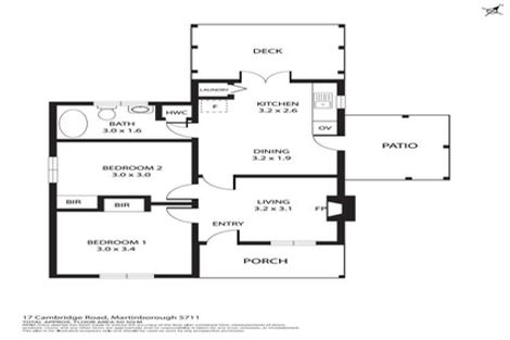 Photo of property in 17 Cambridge Road, Martinborough, 5711