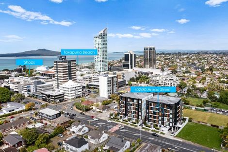 Photo of property in Frank Sargeson Apts, 308/80 Anzac Street, Takapuna, Auckland, 0622