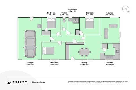 Photo of property in 6 Barbara Grove, Papamoa Beach, Papamoa, 3118