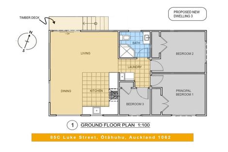 Photo of property in 85a Luke Street, Otahuhu, Auckland, 1062