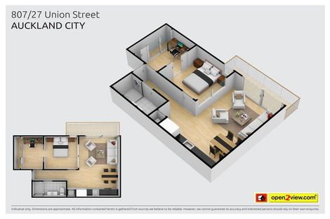 Photo of property in 807/27 Union Street, Auckland Central, Auckland, 1010