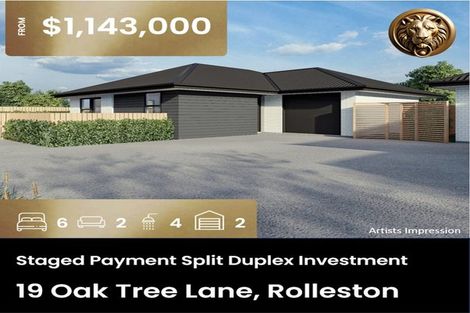 Photo of property in 201 Lady Isaac Drive, Rolleston, 7678