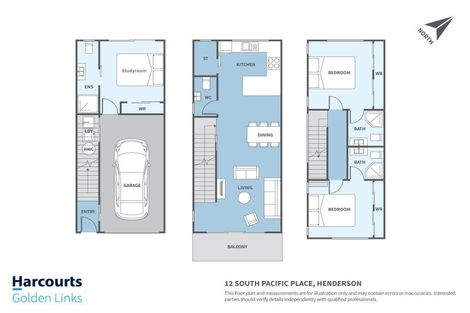 Photo of property in 1/12 South Pacific Place, Henderson, Auckland, 0612