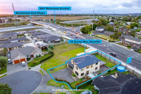 Photo of property in 22 Erceg Way, Rosehill, Papakura, 2113
