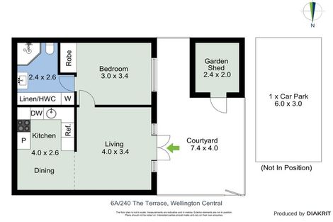 Photo of property in 6a/240 The Terrace, Wellington Central, Wellington, 6011