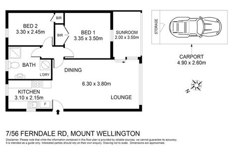 Photo of property in 7/56 Ferndale Road, Mount Wellington, Auckland, 1060