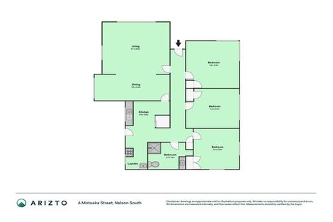 Photo of property in 6 Motueka Street, Nelson South, Nelson, 7010