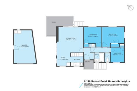 Photo of property in 2/148 Sunset Road, Unsworth Heights, Auckland, 0632