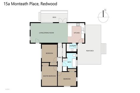 Photo of property in 15a Monteath Place, Redwood, Christchurch, 8051