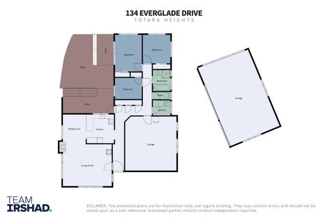 Photo of property in 134 Everglade Drive, Totara Heights, Auckland, 2105