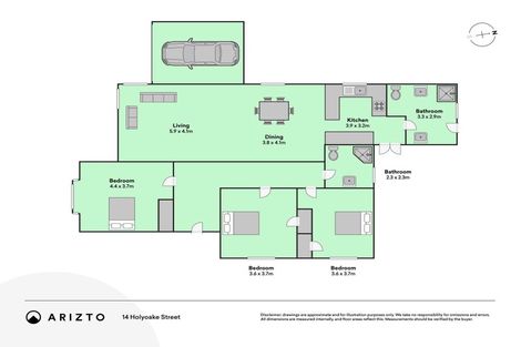 Photo of property in 14 Holyoake Street, Whanganui East, Whanganui, 4500