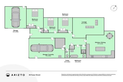 Photo of property in 25 Fraser Street, Tauranga South, Tauranga, 3110