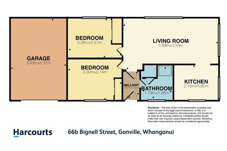 Photo of property in 66a Bignell Street, Gonville, Whanganui, 4501