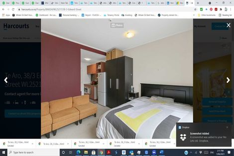 Photo of property in Edward Street Apartments, 38/3 Edward Street, Te Aro, Wellington, 6011