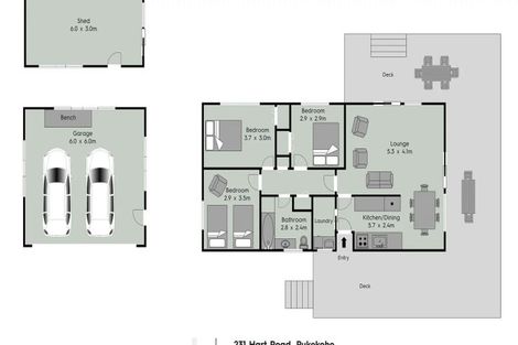 Photo of property in 231 Hart Road, Pukekohe, 2676