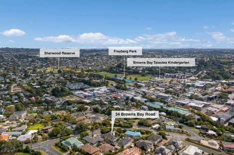 Photo of property in 34 Browns Bay Road, Rothesay Bay, Auckland, 0630