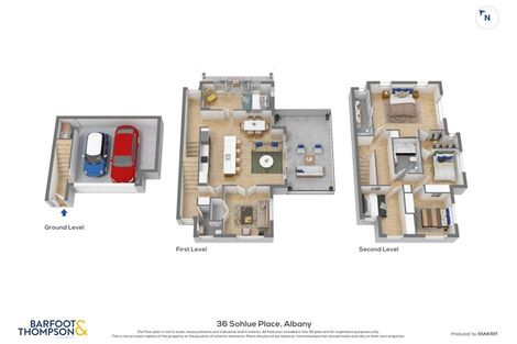 Photo of property in 36 Sohlue Place, Oteha, Auckland, 0632