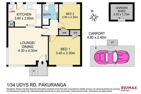 Photo of property in 1/34 Udys Road, Pakuranga, Auckland, 2010