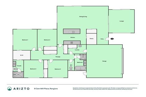 Photo of property in 8 Cam Mill Place, Rangiora, 7400