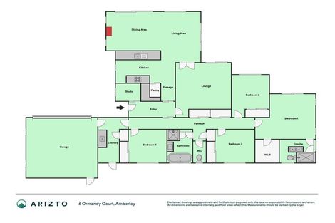 Photo of property in 6 Ormandy Court, Amberley, 7410