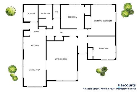 Photo of property in 4 Acacia Street, Kelvin Grove, Palmerston North, 4414