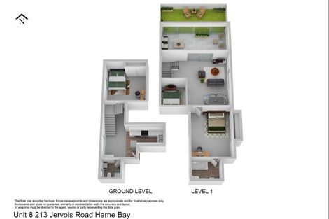 Photo of property in 213 Jervois Road, Herne Bay, Auckland, 1011