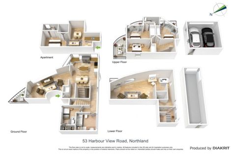 Photo of property in 53 Harbour View Road, Northland, Wellington, 6012