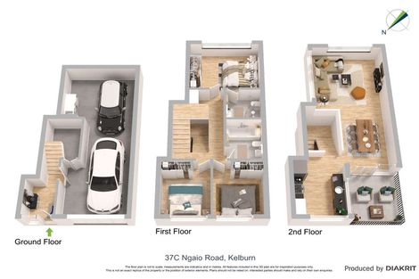 Photo of property in 37c Ngaio Road, Kelburn, Wellington, 6012