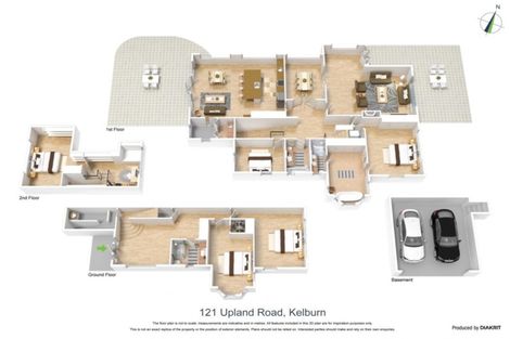 Photo of property in 121 Upland Road, Kelburn, Wellington, 6012