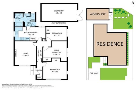 Photo of property in 8 Bracken Street, Petone, Lower Hutt, 5012