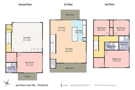 Photo of property in 952b East Coast Road, Northcross, Auckland, 0632