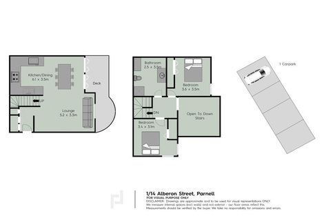 Photo of property in 1/14 Alberon Street, Parnell, Auckland, 1052