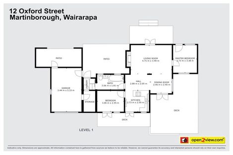 Photo of property in 12a Oxford Street, Martinborough, 5711