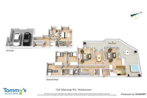 Photo of property in 12a Mairangi Road, Wadestown, Wellington, 6012