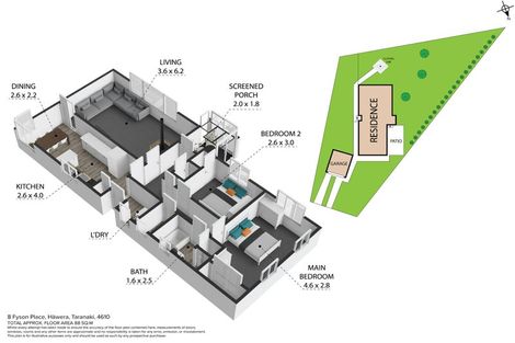 Photo of property in 8 Fyson Place, Hawera, 4610