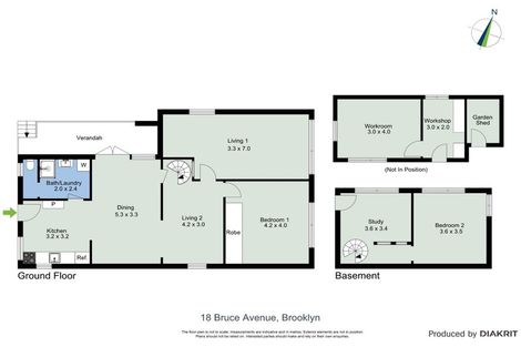 Photo of property in 18 Bruce Avenue, Brooklyn, Wellington, 6021