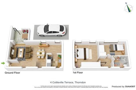 Photo of property in 4 Cottleville Terrace, Thorndon, Wellington, 6011