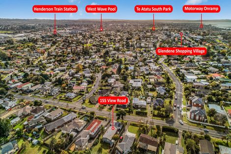 Photo of property in 155 View Road, Sunnyvale, Auckland, 0612